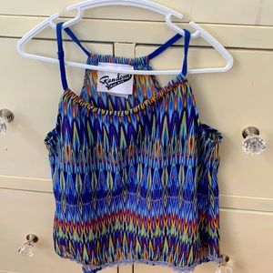Random Hearts tank top